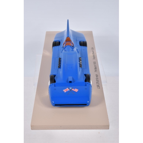 155 - TWO BOXED BIZARRE MODELS 1:43 SCALE MODEL VEHICLES, the first is a LSR 276.816 mph 7th March 1935 Da... 