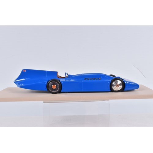 155 - TWO BOXED BIZARRE MODELS 1:43 SCALE MODEL VEHICLES, the first is a LSR 276.816 mph 7th March 1935 Da... 