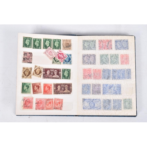 366 - MAINLY USED STAMP COLLECTION IN FIVE ALBUMS WITH STRENGTH IN GB, COMMONWEALTH AND FRANCE