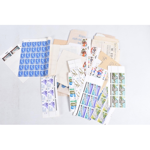 367 - TWO BOXES OF STAMPS WITH AN ACCUMULATION OF COMMERCIAL MAIL FROM 1960's & 70's, we also mint  GB in ... 