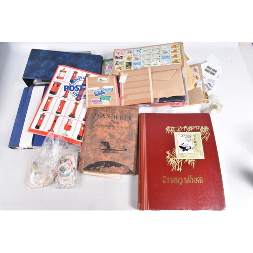 368 - A COLELCTION OF VARIOUS WORLDWIDE STAMP ALBUMS, COLLECTORS PACKS AND LOOSE STAMPS