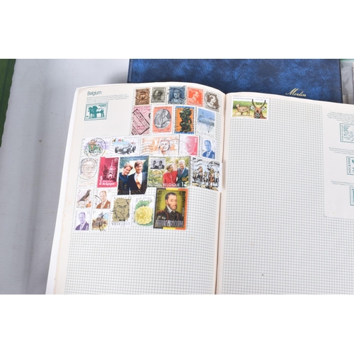 368 - A COLELCTION OF VARIOUS WORLDWIDE STAMP ALBUMS, COLLECTORS PACKS AND LOOSE STAMPS