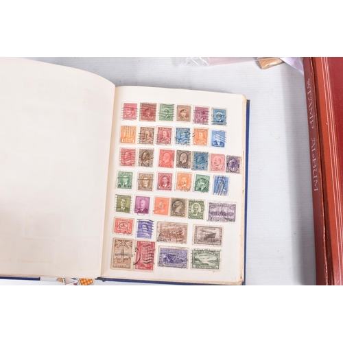 368 - A COLELCTION OF VARIOUS WORLDWIDE STAMP ALBUMS, COLLECTORS PACKS AND LOOSE STAMPS