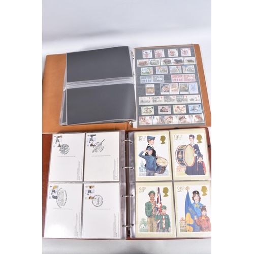 369 - LARGE COLLECTION OF STAMPS IN FOUR BOXES, we note GB PHQ cards from earlies, FDCs, Presentation pack... 