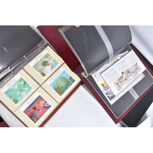 369 - LARGE COLLECTION OF STAMPS IN FOUR BOXES, we note GB PHQ cards from earlies, FDCs, Presentation pack... 