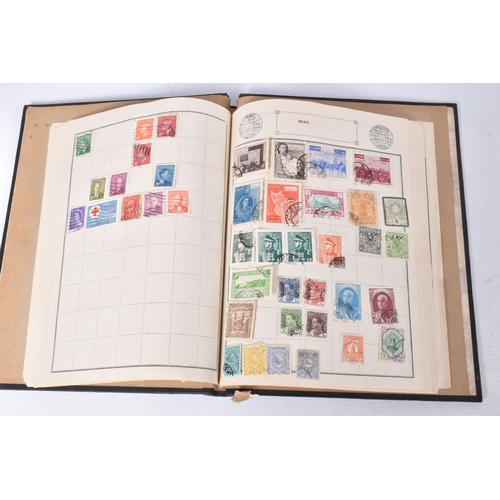 373 - WORLDWIDE COLLECTION OF MINT AND USED STAMPS IN SIMPLEX AND ONE OTHER ALBUM