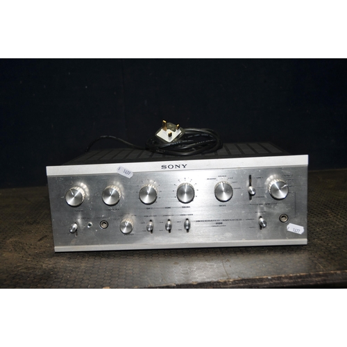 1058 - A VINTAGE SONY TA1130 INTEGRATED HI FI AMPLIFIER (PAT pass and working)