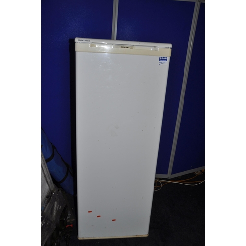 1068 - A BEKO TZS490 LARDER FREEZER one internal drawer missing, width 54 depth 56cm height 144cm (PAT pass... 