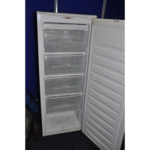 1068 - A BEKO TZS490 LARDER FREEZER one internal drawer missing, width 54 depth 56cm height 144cm (PAT pass... 