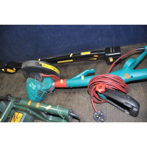 1090 - A BOSCH ART 26 COMBITRIM STRIMMER (PAT pass and working), a G Tech Cordless 18v hedge trimmer (no ch... 