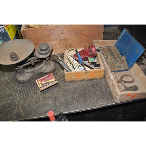 1100 - A BOSCH PKS46 CIRCULAR SAW, a Silverline Belt Sander (PAT pass and working), a unbranded Circular sa... 