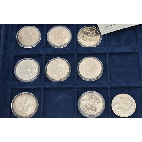 157 - TWO WESTMINSTER BOX COLLECTION OF HISTORIC GREAT BRITISH COINS AND CHINA COINS, to include a 1900 Tr... 