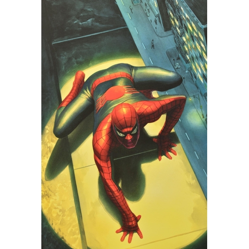 318 - ALEX ROSS FOR MARVEL COMICS (AMERICAN CONTEMPORARY) 'THE SPECTACULAR SPIDERMAN', a signed limited ed... 