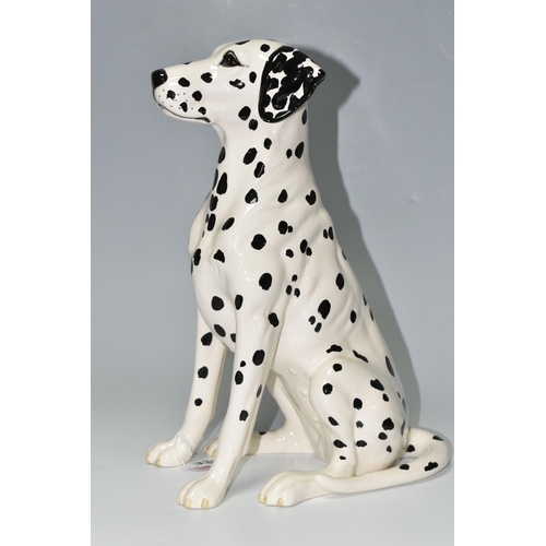 335 - A BESWICK DALMATIAN, comprising a large Beswick Fireside Models seated Dalmatian, model no 2271, hei... 