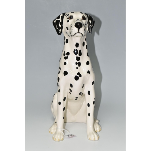 335 - A BESWICK DALMATIAN, comprising a large Beswick Fireside Models seated Dalmatian, model no 2271, hei... 