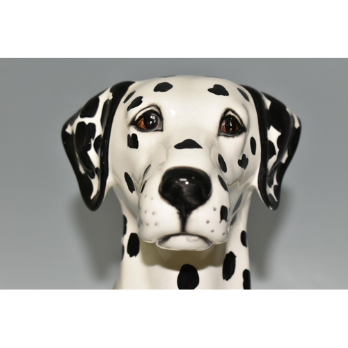 335 - A BESWICK DALMATIAN, comprising a large Beswick Fireside Models seated Dalmatian, model no 2271, hei... 