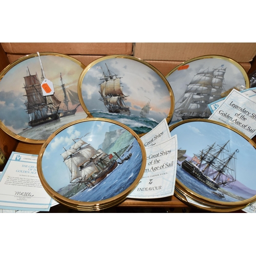 358 - NAUTICAL INTEREST: MODEL SHIPS AND COLLECTORS PLATES, WITH TWO LAMPS, to include three model ships, ... 