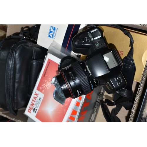 441 - A PENTAX Z-50P FILM CAMERA, with box, operating manual and strap, fitted with a Troika AF287 lens 28... 