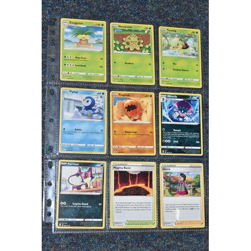 446 - OVER 300 POKEMON CARDS, primarily from the Sword & Shield era, condition ranges from excellent to mi... 