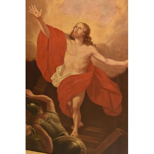 516 - AFTER GASPER De CRAYER, 'THE RESURRECTION OF CHRIST', a 19th century depiction of Jesus gazing towar... 