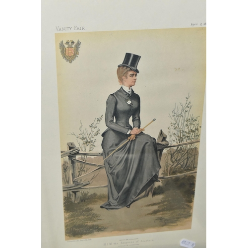 532 - THIRTEEN VANITY FAIR CARICATURE PRINTS, eleven by Spy (Leslie Ward), comprising The Laureate, Under ... 