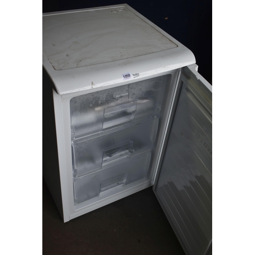 1050 - A BEKO UF584APW UNDER COUNTER FREEZER width 55cm x depth 56cm x height 85cm (PAT pass and working at... 