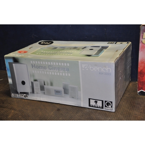 1072 - A BRAND NEW IN BOX BENCH KH2222 HOME CINEMA SYSTEM and a Neutral 5:1 home cinema system in box (unch... 