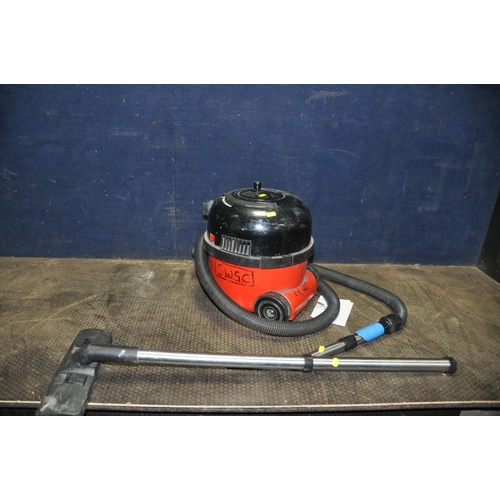 1120 - A NUMATIC HVR200 HENRY VACUUM CLEANER with pipe and tube (PAT pass and working)