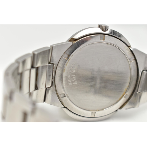 34 - AN 'OMEGA' DYNAMIC WRISTWATCH, automatic movement, round dial signed 'Omega' automatic Geneve Dynami... 