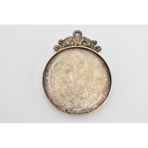 146 - A LATE 19TH CENTURY FOOTBALL MEDAL, circular form white metal medal, engraved 'C.R.S.S athletic spor... 