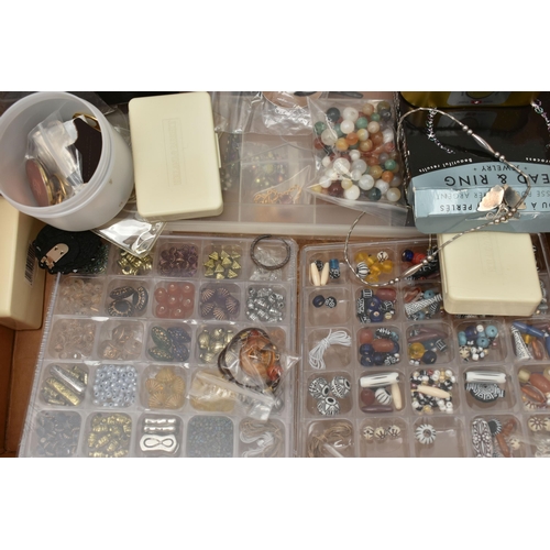 182 - A LARGE QUANTITY OF COSTUME JEWELLERY PIECES, most pieces individually bagged, beaded necklaces, bra... 