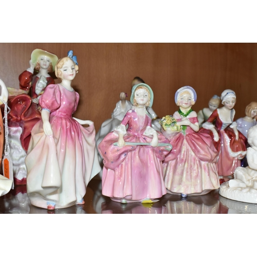 358 - A COLLECTION OF ROYAL DOULTON LADIES, comprising the Prestige figure of The Year 2008 'Lady Victoria... 