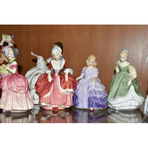 358 - A COLLECTION OF ROYAL DOULTON LADIES, comprising the Prestige figure of The Year 2008 'Lady Victoria... 