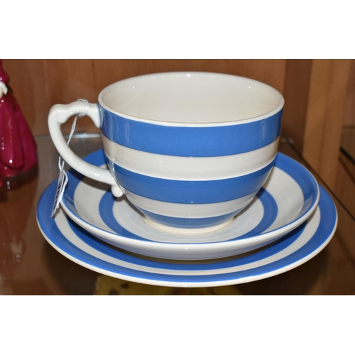 359 - T.G. GREEN POTTERY - CLOVERLEAF TRADITIONAL CORNISHWARE COFFEE CUP TRIO, comprising coffee cup, diam... 