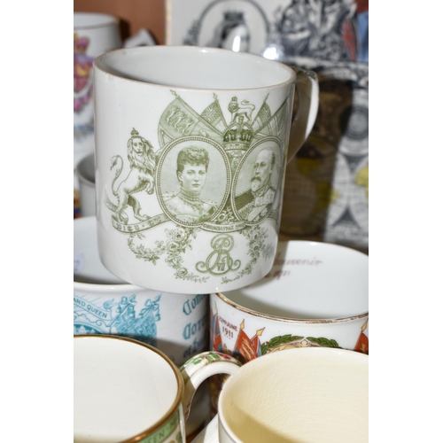 376 - A LARGE COLLECTION OF ROYAL COMMEMORATIVES, comprising a mug designed by Dame Laura Knight May 1937,... 