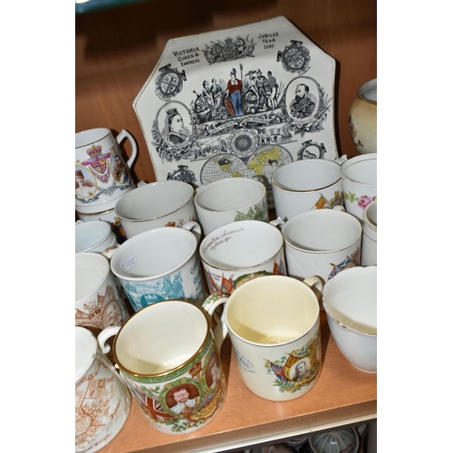 376 - A LARGE COLLECTION OF ROYAL COMMEMORATIVES, comprising a mug designed by Dame Laura Knight May 1937,... 