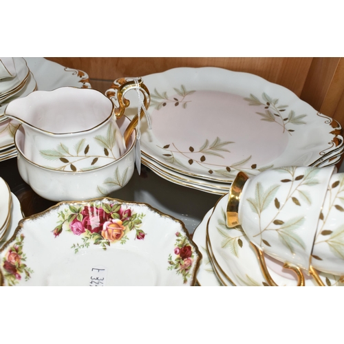 392 - ROYAL ALBERT 'BRAEMAR' TEA WARES ETC, comprising six cups and saucers, five side plates, seven twin ... 