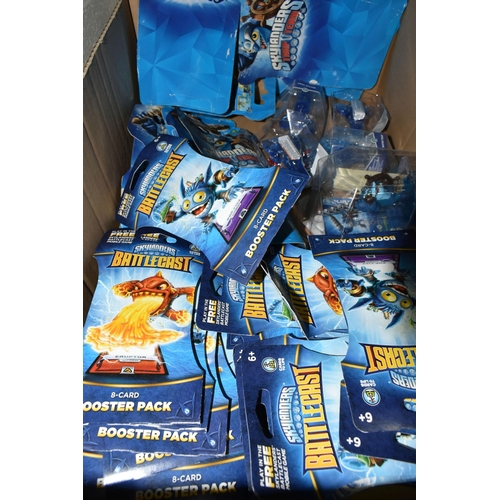 514 - TWO BOXES OF SKYLANDER TRAP TEAM TOYS, most in original packaging, to include Trap Team Flip Wreck f... 