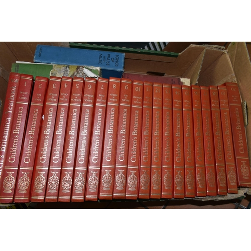 521 - FIVE BOXES OF BOOKS containing approximately 150 titles in hardback and paperback formats on Cookery... 