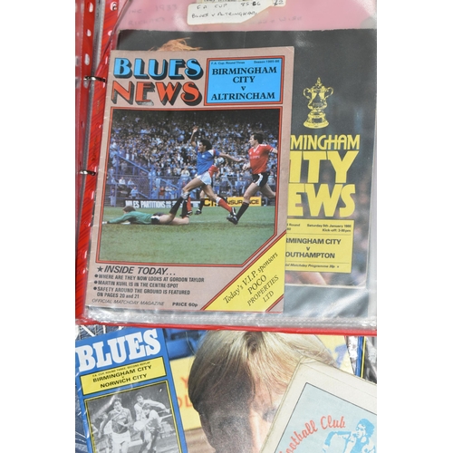 532 - ONE BOX OF FOOTBALL & THEATRE PROGRAMMES to include rare and interesting editions, domestic and Euro... 