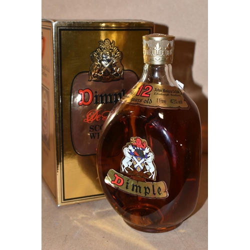 204 - ONE 1 LITRE BOTTLE OF John Haig & Co. 'DIMPLE' 12 Year Old Blended Scotch Whisky, 43% vol. seal inta... 