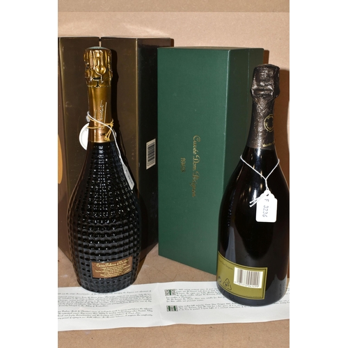 210 - TWO BOTTLES OF EXCELLENT CHAMPAGNE comprising one bottle of Cuvee Dom Perignon 1985 vintage and one ... 