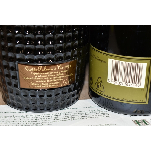 210 - TWO BOTTLES OF EXCELLENT CHAMPAGNE comprising one bottle of Cuvee Dom Perignon 1985 vintage and one ... 