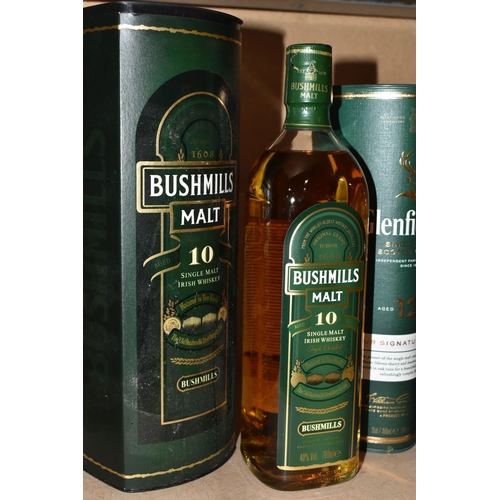 213 - SINGLE MALT, Four Bottles of Single Malt Whisky comprising one bottle of Tamnavulin Speyside Single ... 