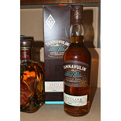 213 - SINGLE MALT, Four Bottles of Single Malt Whisky comprising one bottle of Tamnavulin Speyside Single ... 