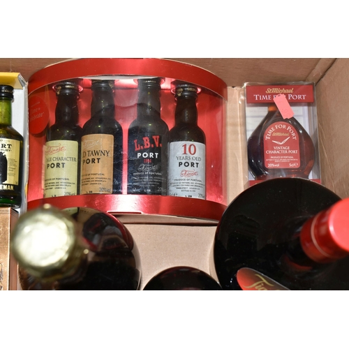 232 - A COLLECTION OF  ALCOHOL comprising one bottle of Dow's Quinta Do Bomfim 1987 Vintage Port, boxed, o... 