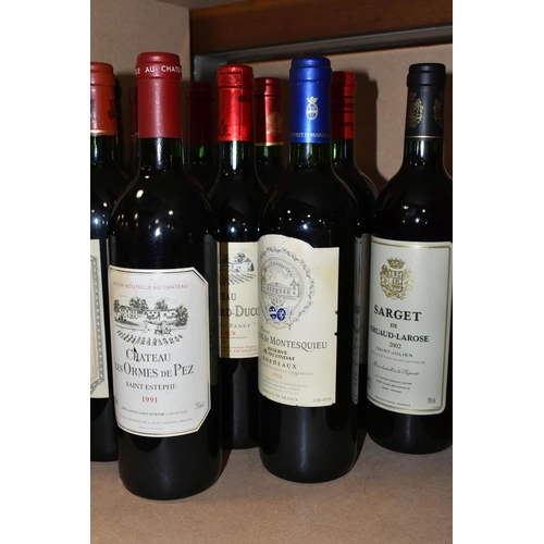 234 - TWELVE BOTTLES OF ASSORTED BORDEAUX CLARET comprising one bottle of CHATEAU CANTEMERLE 1978 Grande C... 