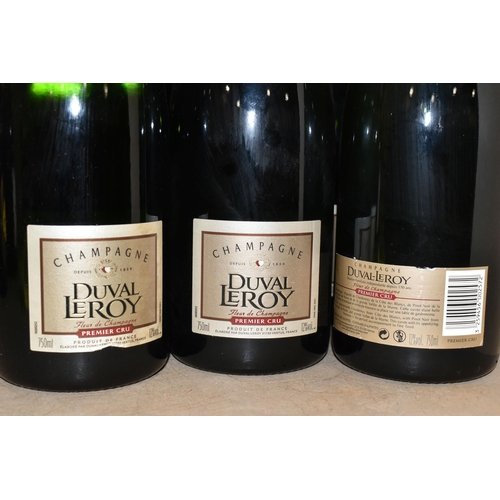 250 - ELEVEN BOTTLES OF  DUVAL LE ROY CHAMPAGNE, Brut Premier Cru,  12% vol. 750ml, all seals intact, wine... 