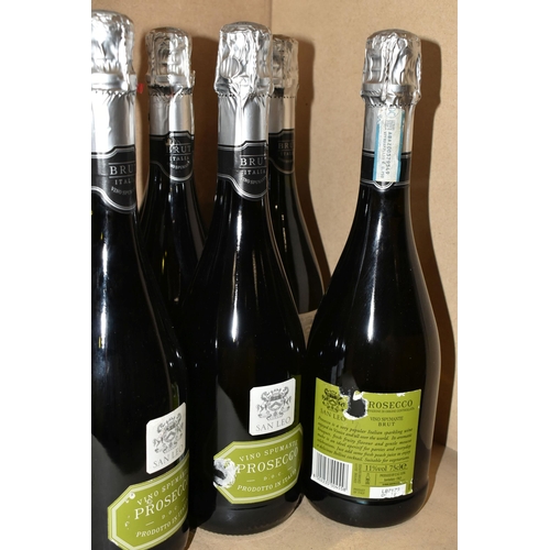 252 - FIFTEEN BOTTLES OF  San Leo Vino Spumante PROSECCO, 11% vol. 75cl, all seals intact, wines have been... 