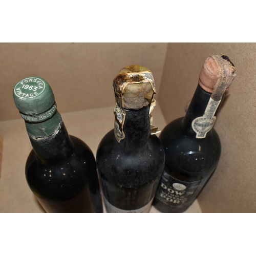 254 - Three Bottles of Vintage Port from outstanding or legendary vintages comprising one bottle of DOW'S ... 